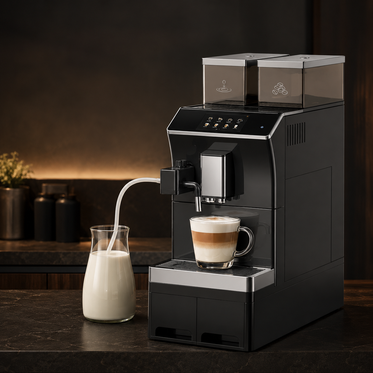 Fully Automatic Commercial Bean-to-Cup Coffee Machine | Sahovia Orivane One