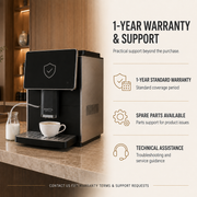 Compact Automatic Bean-to-Cup Coffee Machine for Office | Sahovia Velmora