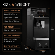Fully Automatic Commercial Bean-to-Cup Coffee Machine | Sahovia Orivane One
