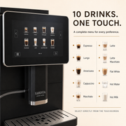 Compact Automatic Bean-to-Cup Coffee Machine for Office | Sahovia Velmora